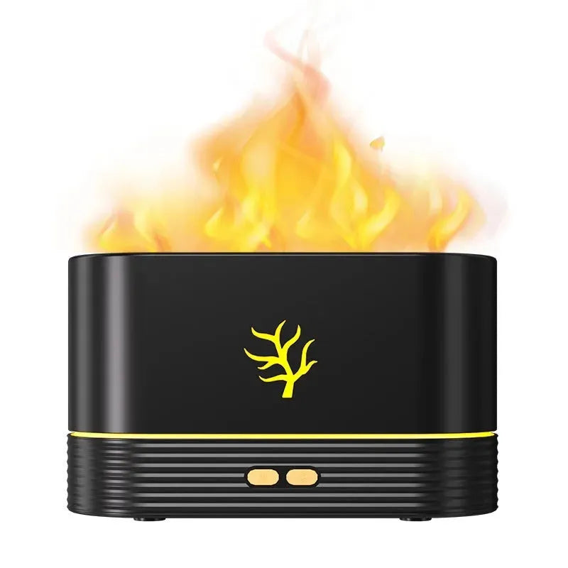 Flame Humidifier USB Smart Timing LED Electric Aroma Diffuser - Bellarte Enchanté Flame Humidifier USB Smart Timing LED Electric Aroma Diffuser